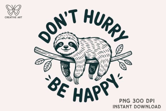 Cute Funny Mental Health Sloth PNG Review