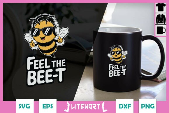 Feel the Bee-t Funny Bee Pun SVG Review