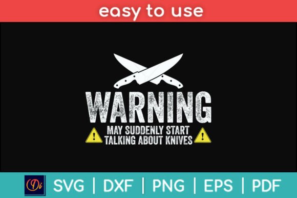 Funny Blacksmith Warning Svg File for Graphics and Crafts
