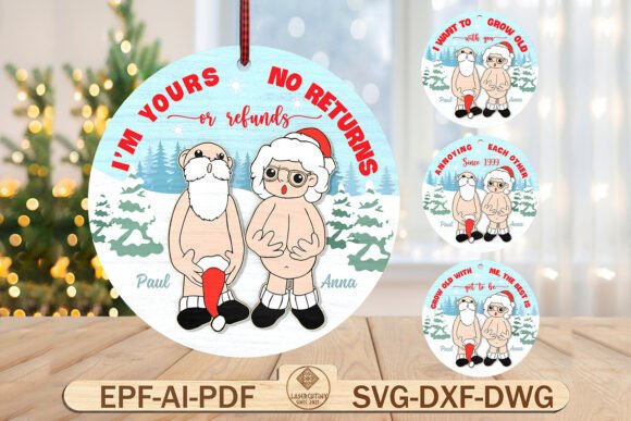 Funny Ornament SVG for Print Templates and Graphics