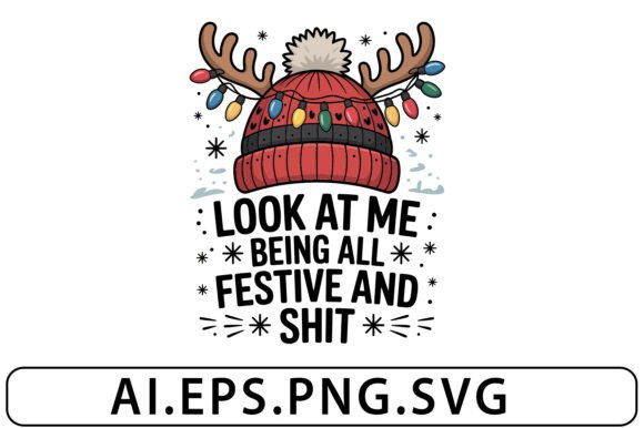 Funny Sarcastic Christmas Svg T-shirt for Graphics and Crafts