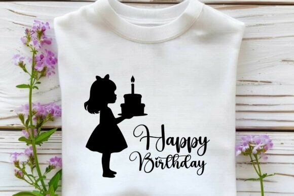 Happy Birthday Svg for T-Shirt Designs and Graphics