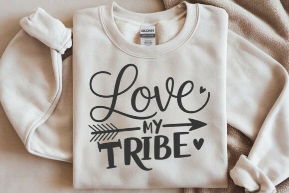 Love My Tribe SVG File for Crafts and Graphics