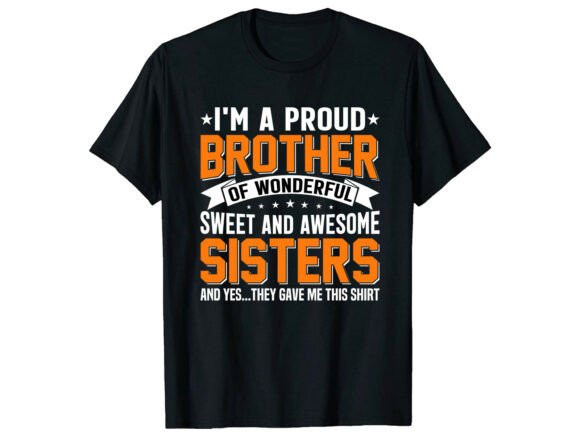 Proud Brother Awesome Family T-Shirt