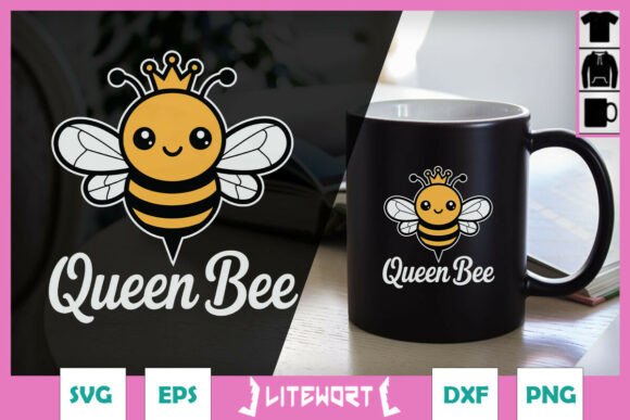 Queen Bee Funny Cool Puns SVG Review